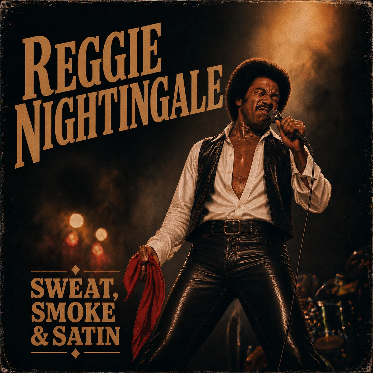 Sweat, Smoke & Satin cover art